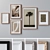 Versatile Photo Frames Set - 1030 3D model small image 1