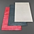 Modern 3-Piece High-Resolution Rug Set 3D model small image 1