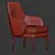 Elegant Amaia Chair: Stylish Comfort 3D model small image 5
