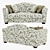 Simpatico Luxury Sofa 3D model small image 2