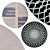 Modern Circle Rugs|Sleek Design 3D model small image 1