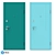 Modern Style Entrance Door - LINE-94 3D model small image 4