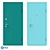 Modern Style Entrance Door - LINE-96 3D model small image 4