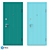 Modern Style Entrance Door - LINE-98 3D model small image 4