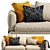 Compact and Stylish Flexform Sofa 3D model small image 4