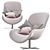 2014 B&B Italia Mart Armchair 3D model small image 2