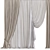 824 Curtain: Seamless Design Solution 3D model small image 2