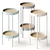 Modern Jax Side Table: Sleek Design 3D model small image 1