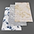 Luxury High-Res Carpets Set 3D model small image 1