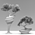 Bonsai03: Miniature Zen Garden 3D model small image 3