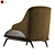 Brigid Contemporary Armchair - Relaxation in Style 3D model small image 2