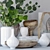 Title: Elegant Decor Set: Vases & Eucalyptus 3D model small image 3