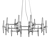 Elegant Prism Chandelier 3D model small image 3