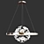 Elegant Clayton Chandelier - Stunning Lighting Fixture 3D model small image 1