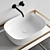 Dream Countertop Ceramic Washbasin 3D model small image 2