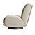 Bronwyn Swivel Chair: Modern Elegance, Perfect Swivel 3D model small image 16