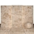 Beige Glossy Stone Slabs & Tiles 3D model small image 2