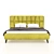 EMILY Modern Bed: Stylish and Spacious 3D model small image 2
