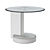 Sleek Walnut Personal Table 3D model small image 2