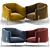 Sleek and modern GEO Armchair 3D model small image 2