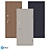 Alaska Modern Style Entrance Door - HT-109 3D model small image 3