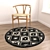 Versatile Rug Set with VRayFur 3D model small image 4