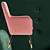 Contemporary Armchair: LaLume 3D model small image 4