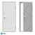 HI-TECH Entrance Door - Modern Style 3D model small image 5