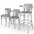 Fameg 165: Versatile Chair & Armchair & Barstool 3D model small image 4