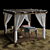 Beach Lounge Outdoor Set 3D model small image 3