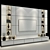 Modern TV Shelf Set 324 3D model small image 3