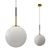 Jugen Suspension Light  Sleek and Modern 3D model small image 1