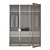 Spacious Edit Poly Cupboard 1800x2400x600mm 3D model small image 1