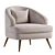 Modern Armchair: Perfect Blend of Style and Comfort 3D model small image 3