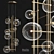 Bolle Tela: Elegant Chandelier by Gallotti & Radice 3D model small image 1