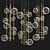 Bolle Tela: Elegant Chandelier by Gallotti & Radice 3D model small image 2