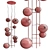 Bolle Tela: Elegant Chandelier by Gallotti & Radice 3D model small image 3