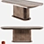 Walnut Dining Table: STOCKHOLM ST05 3D model small image 5
