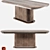 Walnut Dining Table: STOCKHOLM ST05 3D model small image 6