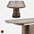 Walnut Dining Table: STOCKHOLM ST05 3D model small image 7