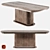 Walnut Dining Table: STOCKHOLM ST05 3D model small image 10