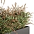 166-Piece Outdoor Plant Set: Plant Box Bush 3D model small image 3