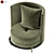 Estee: Elegant Armchair with Vertical Seams 3D model small image 5