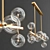 Modern LARGO Chandelier: Sleek and Stylish 3D model small image 1