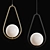 Hoop Drop: Modern Hoop Sculpture 3D model small image 2