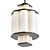 Elegant Bauer Chandelier: Black/White 3D model small image 2