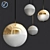 Elegant Lens Flair Pendant Light 3D model small image 4