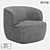 LoftDesign 36556 Armchair: Modern and Stylish 3D model small image 1