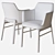 Modern Leda Chair: Sleek and Stylish 3D model small image 4