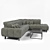 Ultimate Comfort Sofa 3D model small image 3